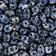 Matubo MiniDuo Beads 4x2.5mm Tweedy blue